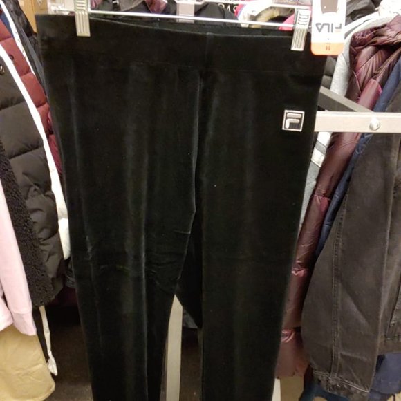 Fila Women's Super Soft Velour Leggings High Rise - Picture 5 of 8